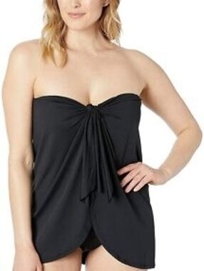Lauren Ralph Lauren Black Strapless Swimsuit One Piece 12